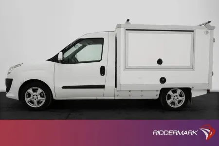 Fiat Doblo WORK UP 1.3 90hk Drag M-värmare Påbyggnad Moms